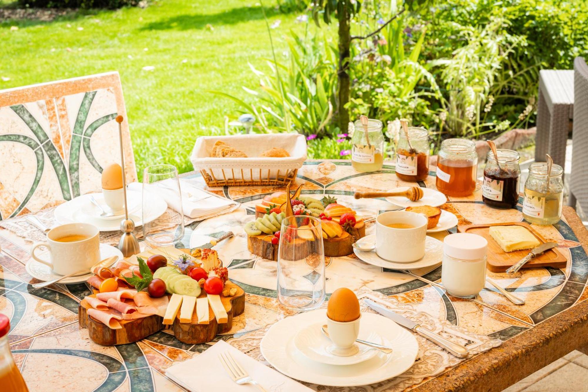 B&B Mon Reve, Petit Dejeuner Bio, Jacuzzi Les Evouettes Buitenkant foto